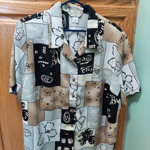 Allison Daley Patchwork Blouse